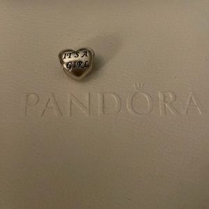 Pandora It’s A Girl Charm